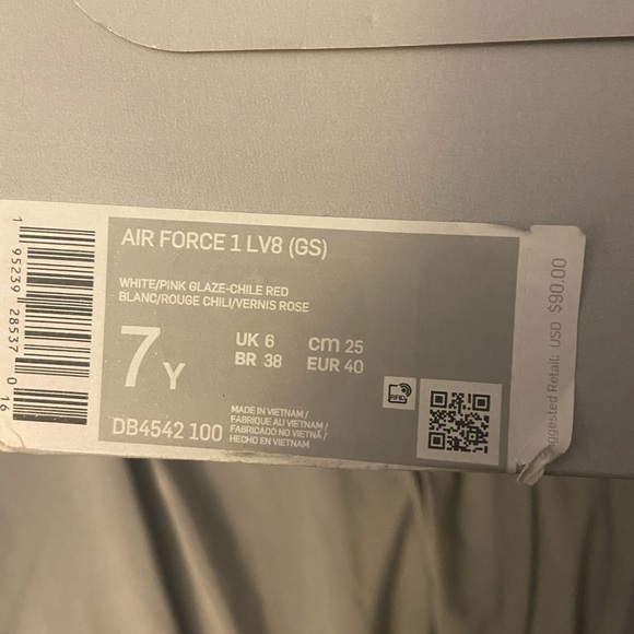 Air Force 1 7y - Picture 4 of 4